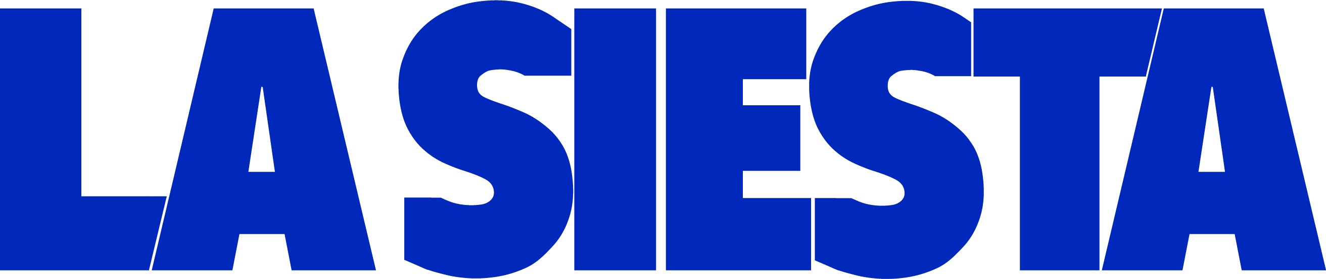 Logo La Siesta - azul