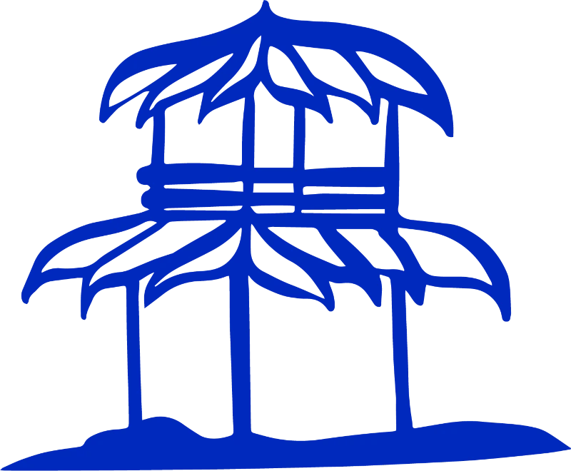 Monograma La Siesta - azul